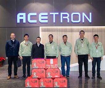 Fuzhou City and District Leaders Came to Acetron to Carry Out Spring Festival Solicitude